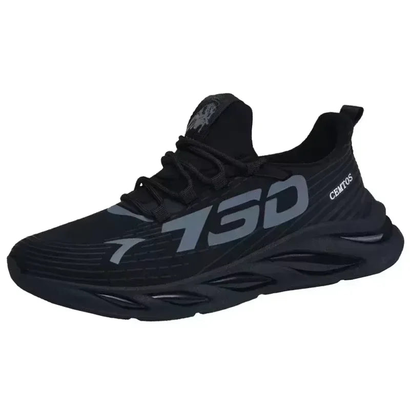 Men's Breathable Mesh Running Shoes – Lightweight Sports Sneakers