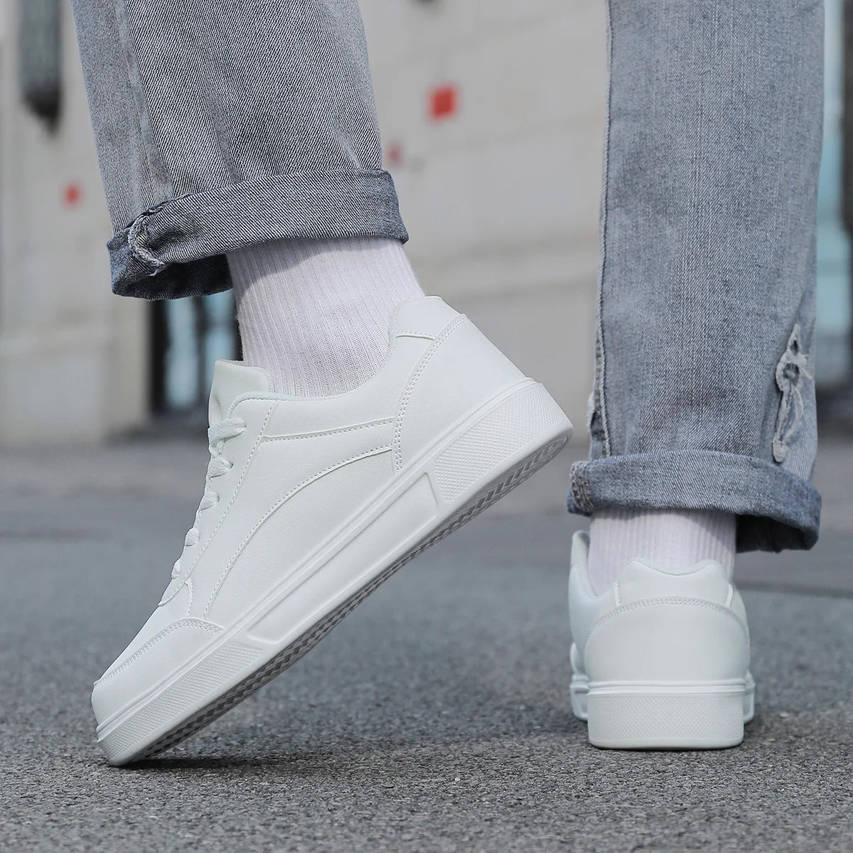 Unisex Lightweight Breathable Sports Shoes – Non-Slip Casual Sneakers