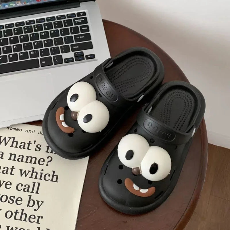 Shoe Buckle Charms – Cartoon Slipper Decorations (Set of 2)
