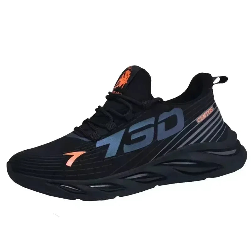 Men's Breathable Mesh Running Shoes – Lightweight Sports Sneakers