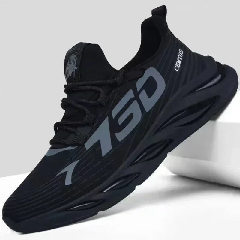Men's Breathable Mesh Running Shoes – Lightweight Sports Sneakers