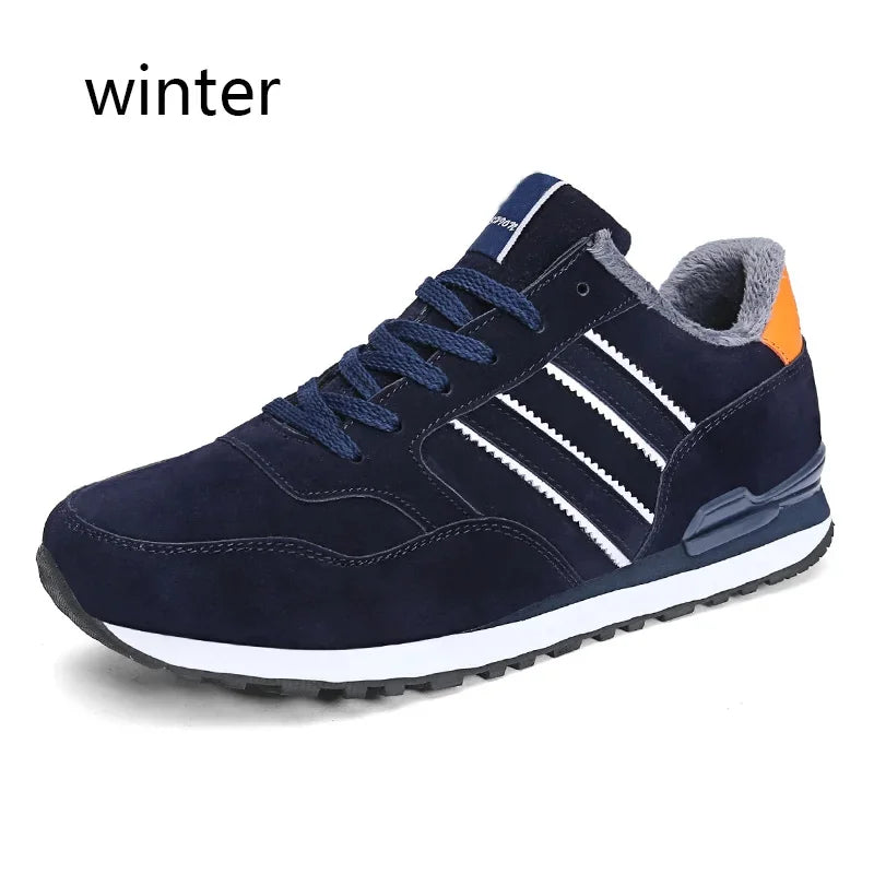 Unisex Lace-Up Breathable Outdoor Sneakers – Lightweight Flat Shoes
