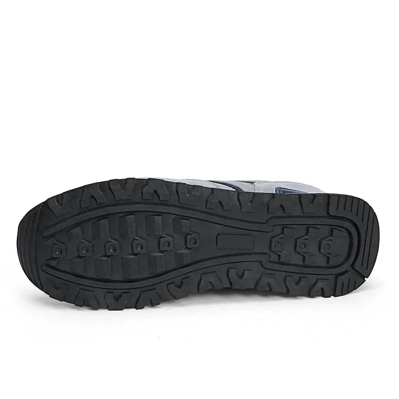 Unisex Lace-Up Breathable Outdoor Sneakers – Lightweight Flat Shoes