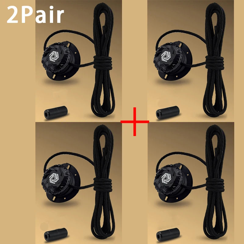 No-Tie Swivel Buckle Shoelaces – Elastic Laces for Kids & Adults