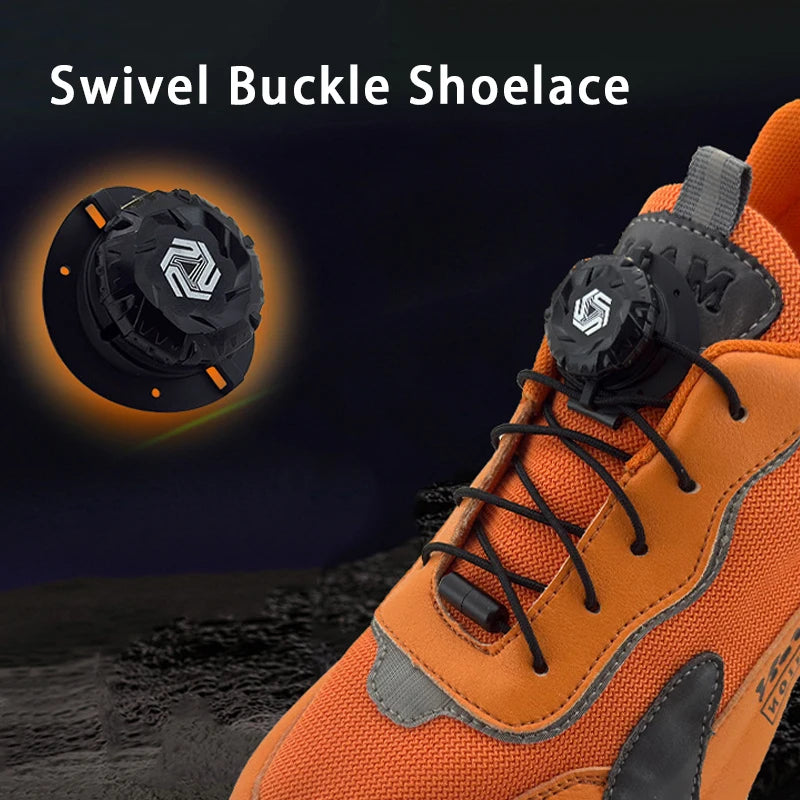 No-Tie Swivel Buckle Shoelaces – Elastic Laces for Kids & Adults
