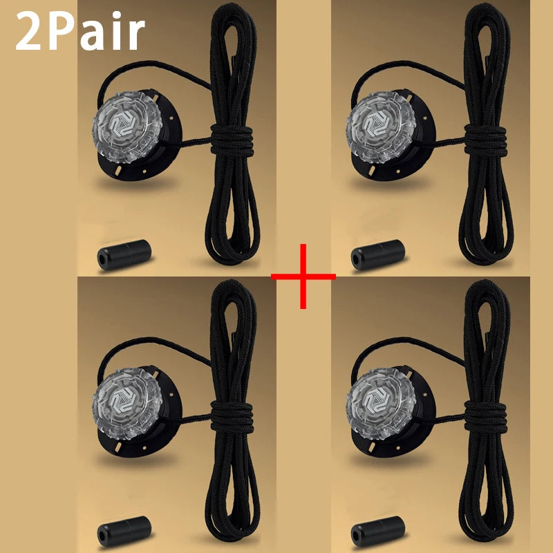 No-Tie Swivel Buckle Shoelaces – Elastic Laces for Kids & Adults