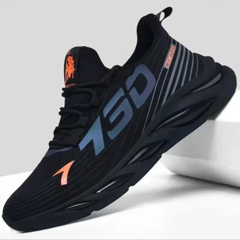 Men's Breathable Mesh Running Shoes – Lightweight Sports Sneakers