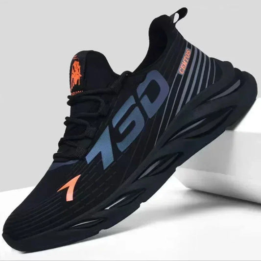 Men's Breathable Mesh Running Shoes – Lightweight Sports Sneakers