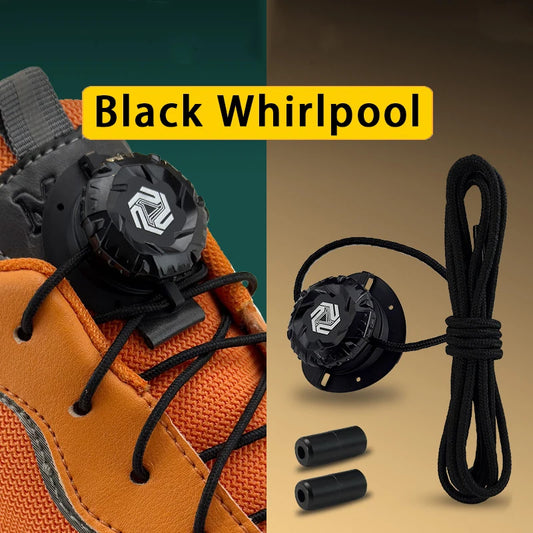 No-Tie Swivel Buckle Shoelaces – Elastic Laces for Kids & Adults