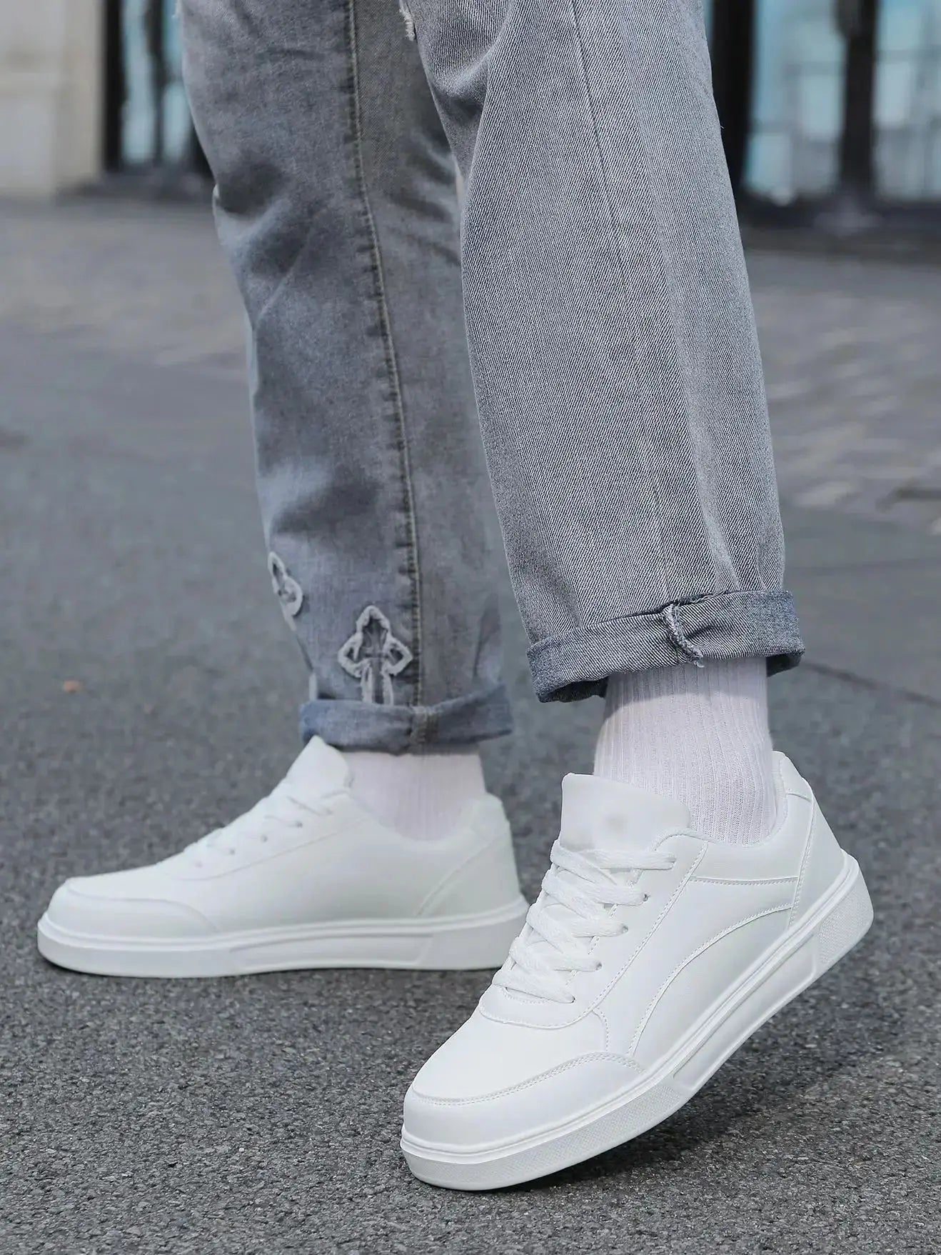 Unisex Lightweight Breathable Sports Shoes – Non-Slip Casual Sneakers