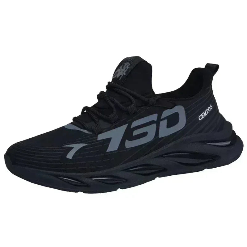 Men's Breathable Mesh Running Shoes – Lightweight Sports Sneakers