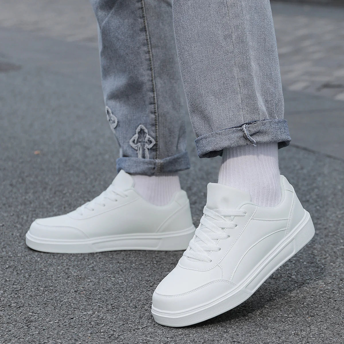 Unisex Lightweight Breathable Sports Shoes – Non-Slip Casual Sneakers