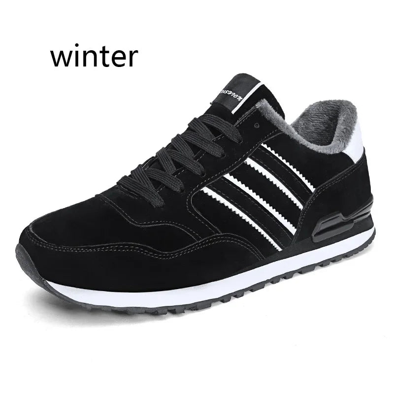 Unisex Lace-Up Breathable Outdoor Sneakers – Lightweight Flat Shoes