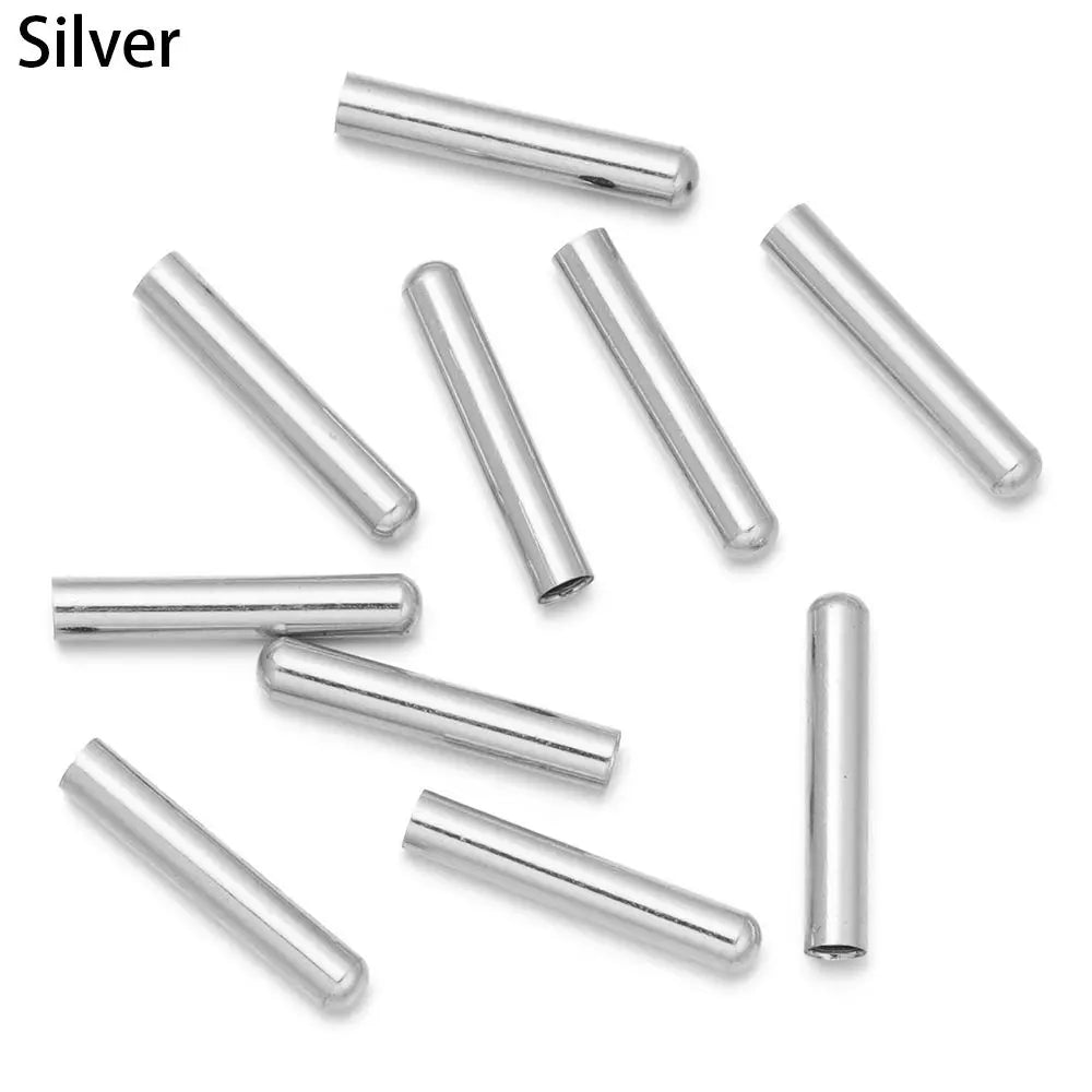Shoelace Aglet Tips – Set of 10 (Metal, Unisex)