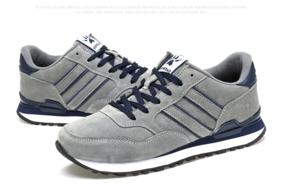 Unisex Lace-Up Breathable Outdoor Sneakers – Lightweight Flat Shoes