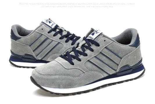 Unisex Lace-Up Breathable Outdoor Sneakers – Lightweight Flat Shoes