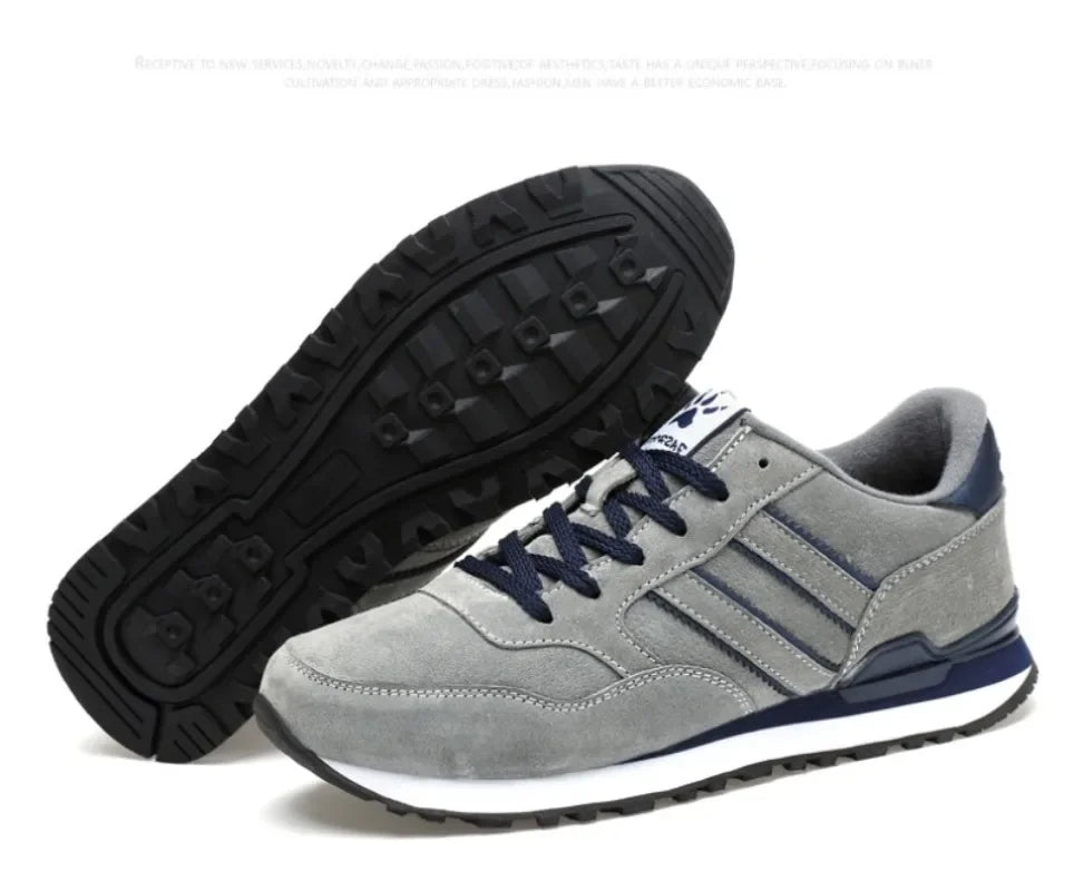 Unisex Lace-Up Breathable Outdoor Sneakers – Lightweight Flat Shoes